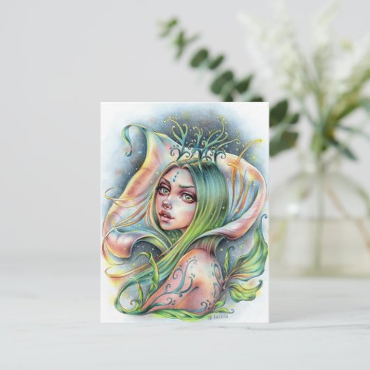 Flourish Fae Briefkaart (Staand voorkant)