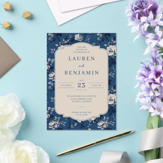 Flourish & Fête Wedding Acryl Uitnodigingen (Insitu (Huwelijk))