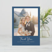 Flourish & Fête Wedding Bedankkaart (Staand voorkant)