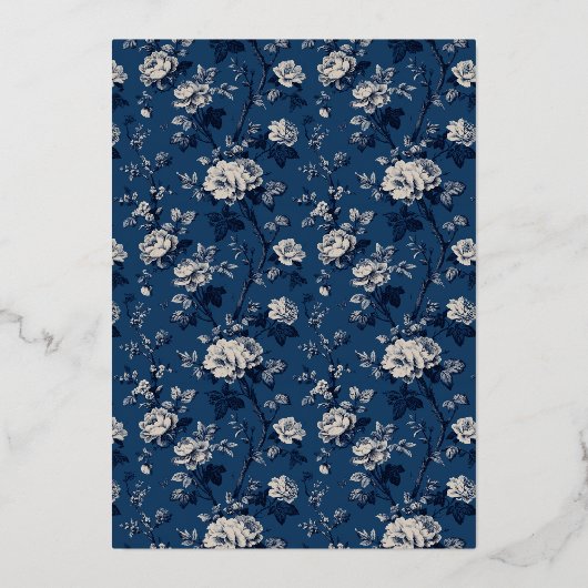 Flourish & Fête Wedding Folie Uitnodiging (Achterkant)