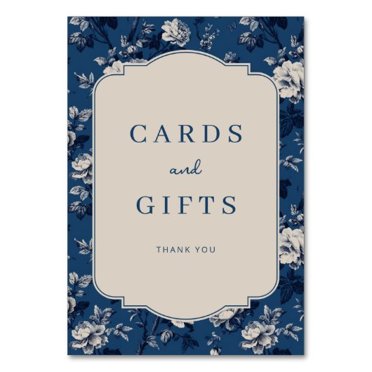 Flourish & Fête Wedding Kaart (Voorkant)