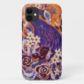 Flourish Floral Peacock Case-Mate iPhone Case (Achterkant)