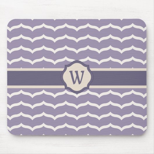 Flourned Zigzag Mousepad Muismat (Voorkant)
