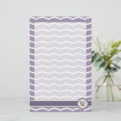 Flourned Zigzag Stationery Briefpapier (Staand voorkant)