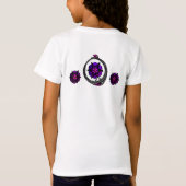 FlouroborosOfLife (Ouroboros & FlowerOfLife) (P) T-shirt (Achterkant)