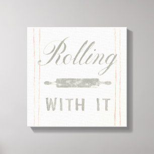 Floursack Kitchen V Canvas Afdruk