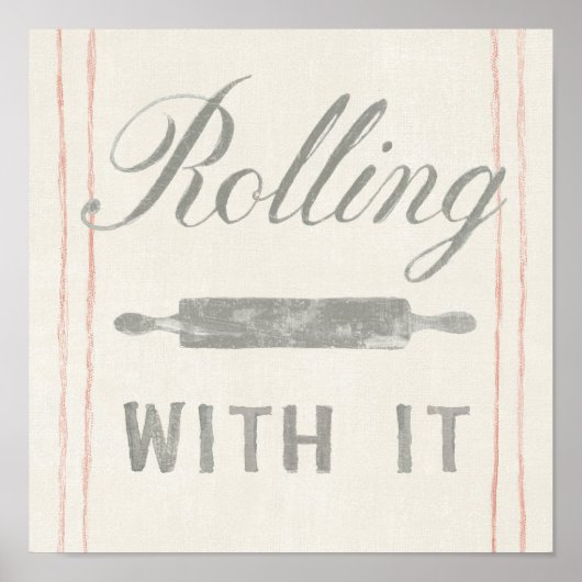 Floursack Kitchen V Poster (Voorkant)