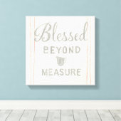 Floursack Kitchen VI Canvas Afdruk (Insitu (Houten vloer))