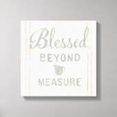 Floursack Kitchen VI Canvas Afdruk (Voorkant)