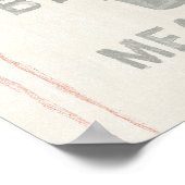 Floursack Kitchen VI Poster (Hoek)