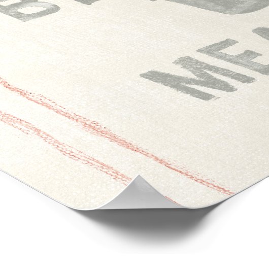 Floursack Kitchen VI Poster (Hoek)