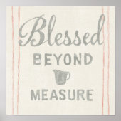 Floursack Kitchen VI Poster (Voorkant)