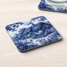 Flow Blue Stijl Engels Landhuis Rozen