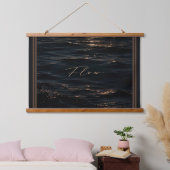 Flow - Diepe Wateren Hangend Wandkleed (Slaapkamer)