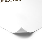 Flow en Stretch - Speelse Yoga Dog Design Poster (Hoek)