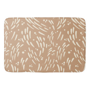 Flow in Tan en Cream Badmat