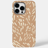 Flow in Tan en Cream Case-Mate iPhone Case (Achterkant)