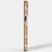 Flow in Tan en Cream Case-Mate iPhone Case (Achterkant / Rechts)
