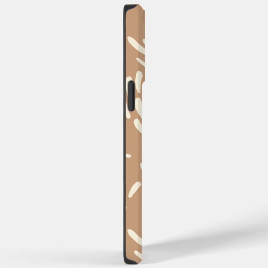 Flow in Tan en Cream Case-Mate iPhone Case (Achterkant / Rechts)