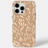 Flow in Tan en Cream Case-Mate iPhone Case (Achterkant)