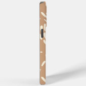 Flow in Tan en Cream Case-Mate iPhone Case (Achterkant / Rechts)