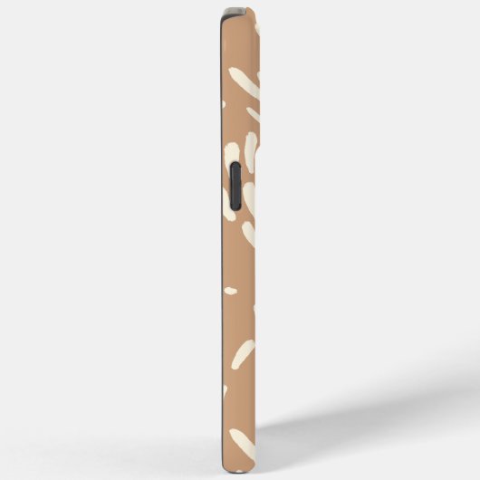 Flow in Tan en Cream Case-Mate iPhone Case (Achterkant / Rechts)
