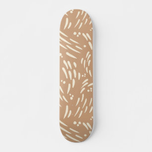 Flow in Tan en Cream Persoonlijk Skateboard