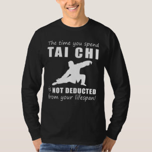 Flow & Lach! Tai Chi - geen levensduuraftrek, alle T-shirt