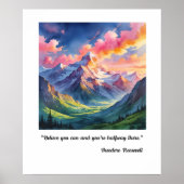 Flow met geloof poster (Voorkant)