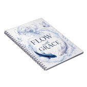 Flow Met Grace Koi Vis Notitieboek (Rechterzijde)