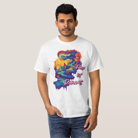 Flow of Dreams T-shirt (Voorkant volledig)