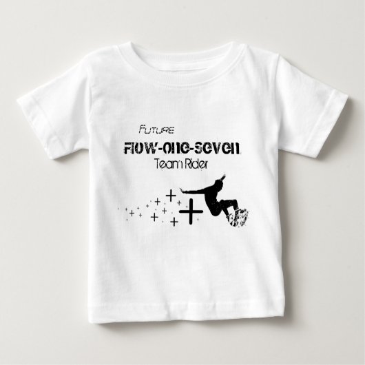 Flow one-Seven : Baby Team Rider Shirt (Voorkant)