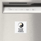 Flow Over Force Yin Yang Yoga Lance Apparel _2 Magneet (Insitu (Vaatwasser))