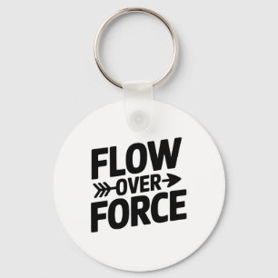 Flow Over Force Yin Yang Yoga Lance Kleding _1 Sleutelhanger