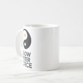 Flow Over Force Yin Yang Yoga Lance Kleding _2 Koffiemok (Voorkant links)