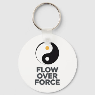 Flow Over Force Yin Yang Yoga Lance Kleding _2 Sleutelhanger