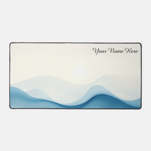 Flow State Fluid Motion Abstract Modern Bureaumat (Voorkant)