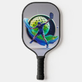 Flow with Energy beroemd gemaakt door Pickleball H Paddle (Achterkant)