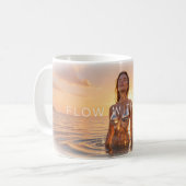 Flow With Life Zonsondergang Sereniteit Mok (Voorkant links)