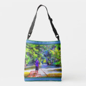 Flow With the Journey River J001 Crossbody Tas (Achterkant)