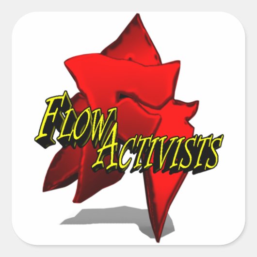 FlowActivists Sticker 2 (Voorkant)