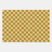 Flowe Checkered Pattern - No. 02 Inpakpapier Vel (Voorkant 3)