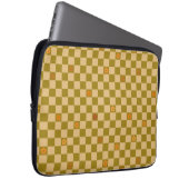 Flowe Checkered Pattern - No. 02 Laptop Sleeve (Voorkant Rechts)