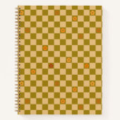 Flowe Checkered Pattern - No. 02 Notitieboek (Voorkant)