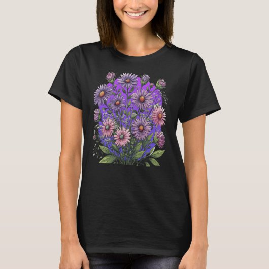 Flower 1 t-shirt (Voorkant)
