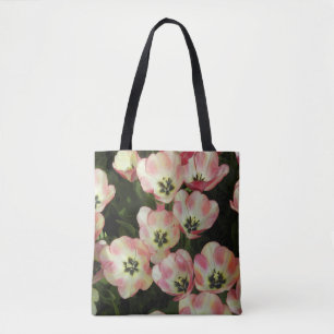 Flower 2-zijdige All-Over-Print Canvas tas