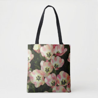 Flower 2-zijdige All-Over-Print Canvas tas