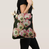 Flower 2-zijdige All-Over-Print Canvas tas (Dichtbij)