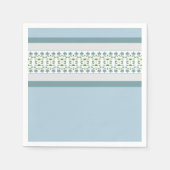 Flower Accented Designer Servet (Voorkant)