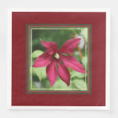 Flower Accented Designer Servet (Voorkant)